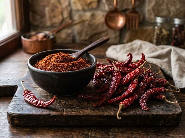 High ASTA red chilli powder Byadagi and Guntur view 2