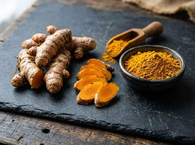 Organic Turmeric Powder Salem high curcumin export quality view 2